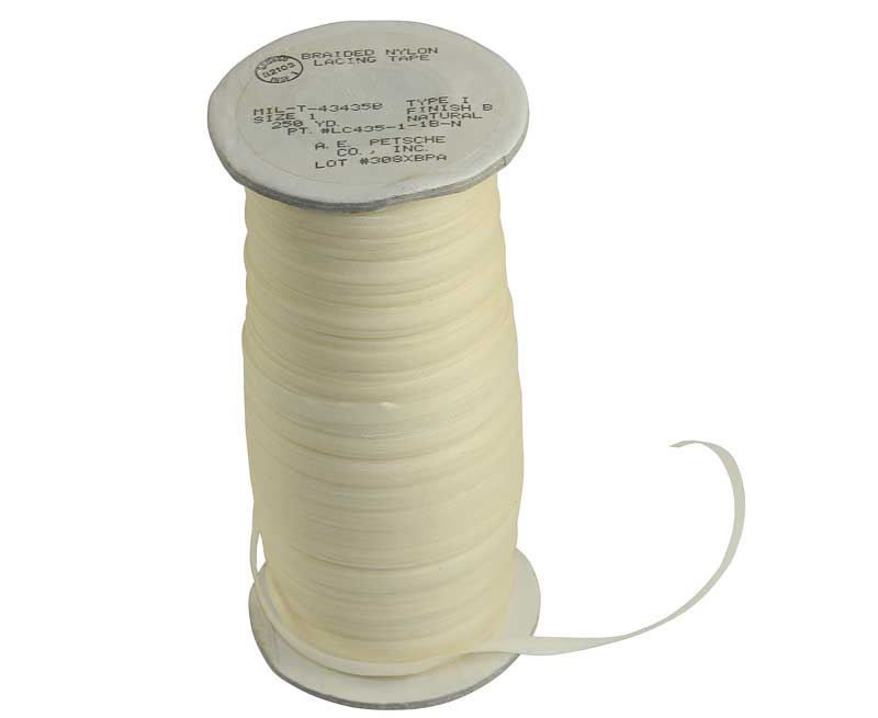 Nylon Lacing Tape, MILT43435B 250Yds.