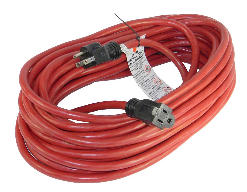 Extension Cord, 50ft. Heavy Duty 123 AWG, 15A