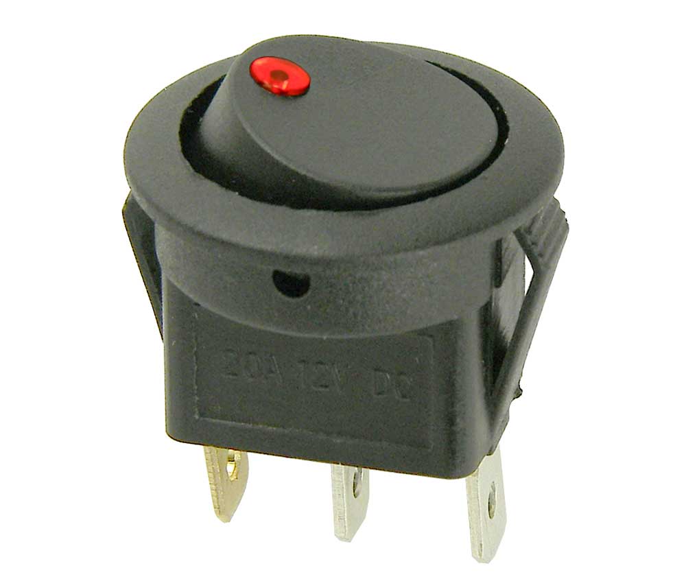 Lighted Spst Rocker Switch Wiring Shelly Lighting