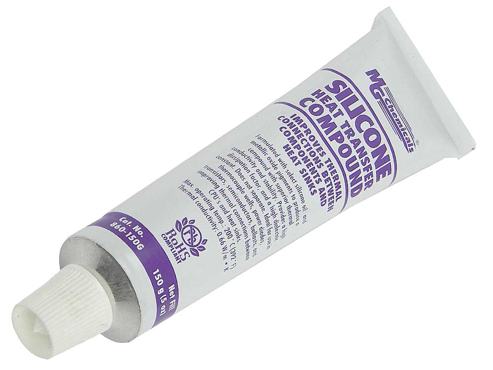 Heat Sink Compound Paste, 860, Squeeze Tube, 150gm MG Chem