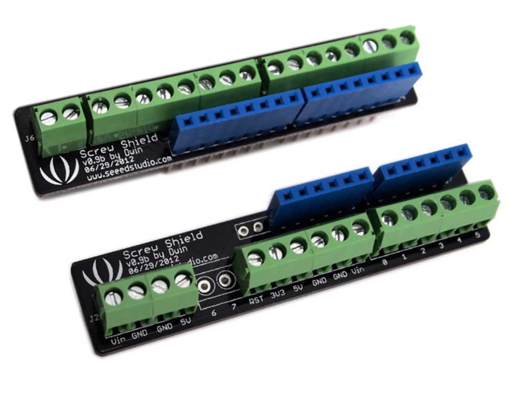 Screw Terminal Boards Arduino Compatible Shield by Seeeduino
