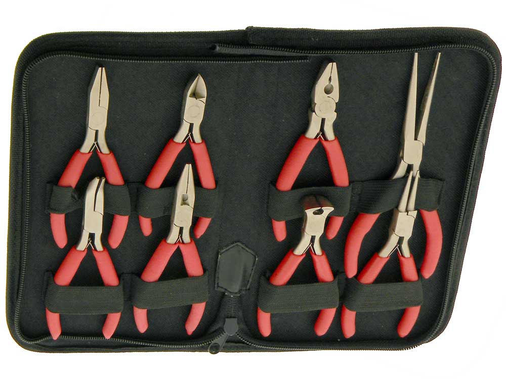 8 Piece Mini Plier Set with Case