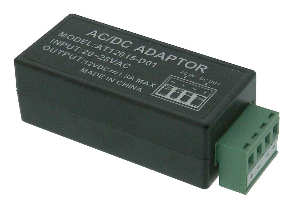 24VAC to 12VDC Power Converter