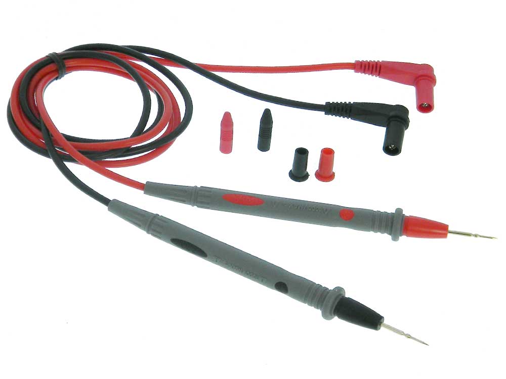 U1169A Test Probe Leads, with 19-mm Tips and 4-mm Tips