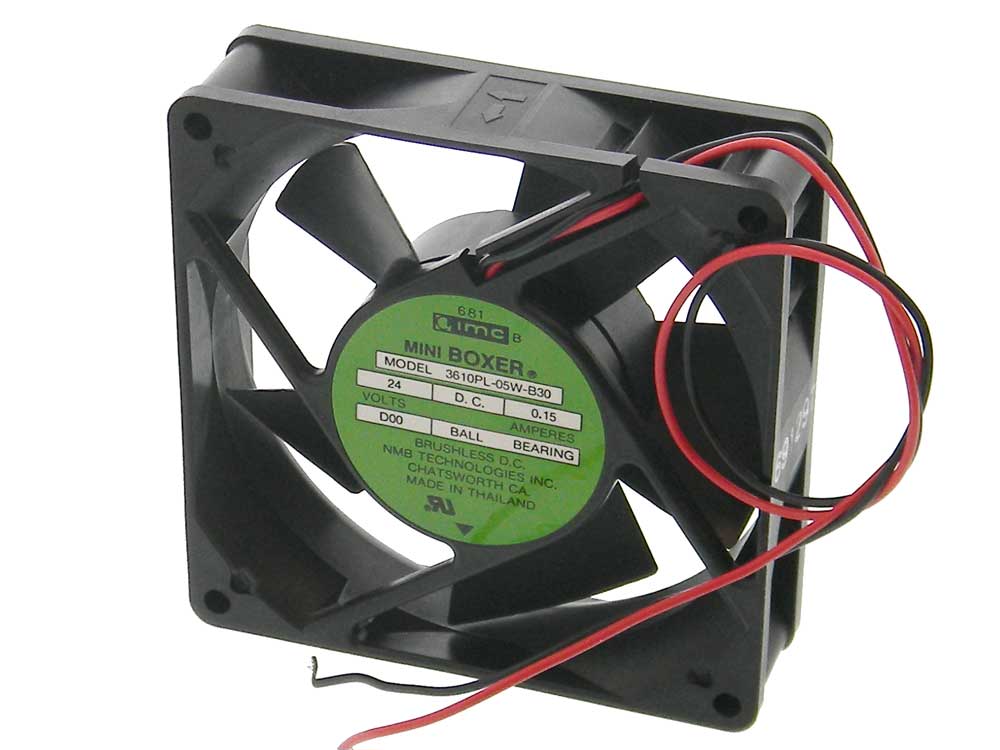 24VDC 90mm X 25mm Cooling Box Fan. IMC 3610PL05WB30