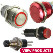 Panel Mount Push Button Switches