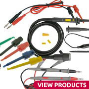 Electronic Test Leads, Scope Probes and Clips