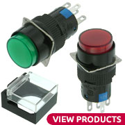16mm Mount Switches & Accessories