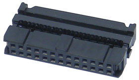 Header Connector, Female IDC 26 Pin  (2X13)