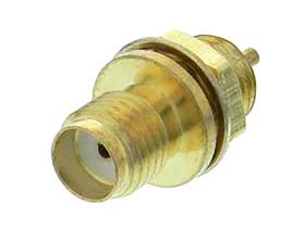 SMA Female Panel Mount, 1 hole