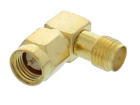 SMA Type Connector, Male to Female Right Angle
