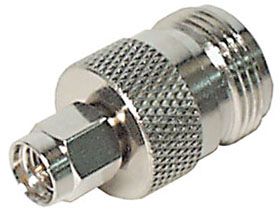 SMA MALE TO TYPE N FEMALE ADAPTOR