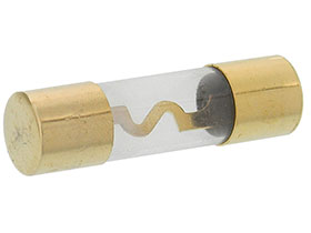 50 Amp,  AGU, AUE Automotive Fuse, Gold