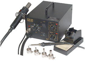 Rework Station for SMD and Thru-Hole Components