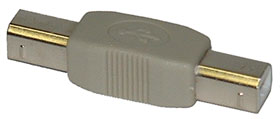 USB Type B Male to Type B Male Adapter