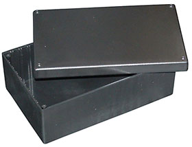 Black Plastic Project Box Enclosure 8 X 5 3 6 Mpja Com 8 8in X 5 5in 3 6in Black Plastic Box Enclosure