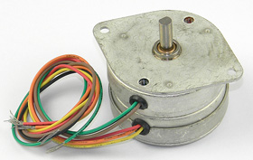 12V 7.5 deg. STEP MOTOR