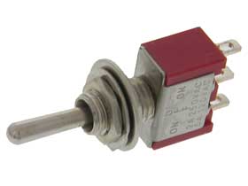 SPDT On-Off-Momentary Mini Toggle Switch