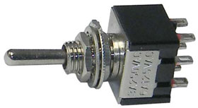 DPDT On-Off-Momentary Mini Toggle Switch