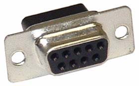 DB-9S Housing for Crimp Type  Female Pins