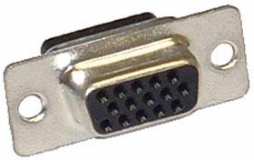 DB-15S HD Housing for Crimp Type HD Female Pins