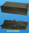 Rack Mount Case, ABS Plastic, 3U