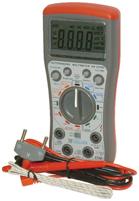 Digital Multimeter, 3-3/4 Digit, True RMS
