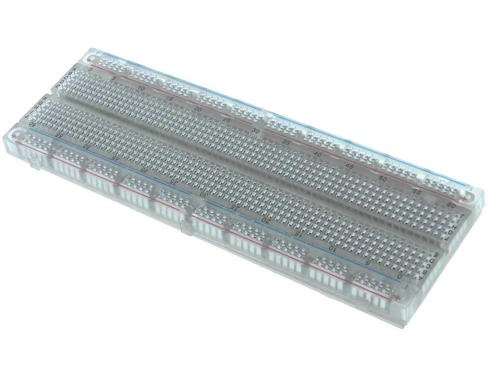 PCBs & Breadboards 830 TIE POINT PLUG IN BRDBOARD Pack of 10 854-BB830 PCBs & Breadboards 830 TIE POINT PLUG IN BRDBOARD Pack of 10 854-BB830