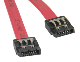 20in. SATA Cable,  Internal Male to Male, Red