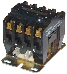 24VDC 4PST-NO P&B 25A Contactor
