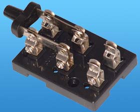 DPDT MINI KNIFE SWITCH