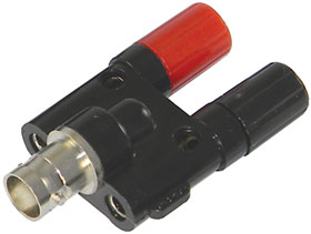 Dual Binding Post to BNC Female