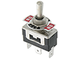 Quick Connect SPDT (Mom)-Off-(Mom) Toggle Switch