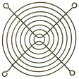 Fan Guard for 4-11/16in. Sq. (120MM) Fan