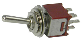 DPDT On-Off-On Sub-Mini Toggle Switch