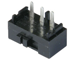 C&K SPDT R/A SLIDE SWITCH