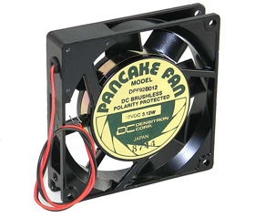 12VDC 90mm Axial Cooling Fan - Enclosure Fan DENSITRON-MPJA.COM