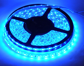 5M Blue LED Lighting Strip, 12V