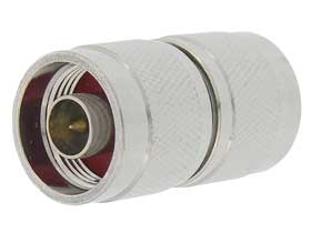 N Type Connector, UG-57 Male to Male Coupler