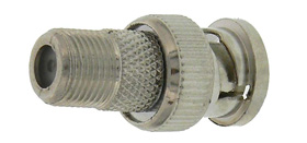 BNC Type Connector, Male to F Female Adapter