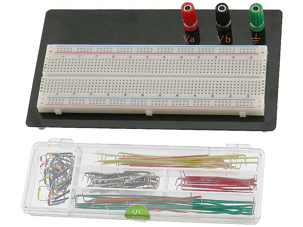 PCBs & Breadboards 830 TIE POINT PLUG IN BRDBOARD Pack of 10 854-BB830 PCBs & Breadboards 830 TIE POINT PLUG IN BRDBOARD Pack of 10 854-BB830