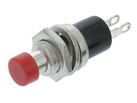 SPST-N.O. Mini Push Button Switch - Momentary