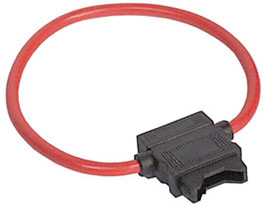 Fuse Holder, Inline, for ATQ, ATC Fuse