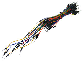65 Piece Breadboard Jumper Pin Set