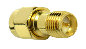 SMA Male to RP SMA Female Adaptor  RP = Reverse Polarity