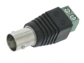 Adaptor, BNC Female to Terminal Strip