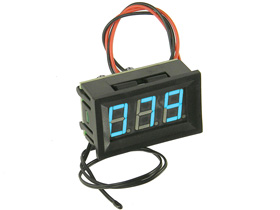 Temperature Meter - FAHRENHEIT - 3 Digit Blue LED