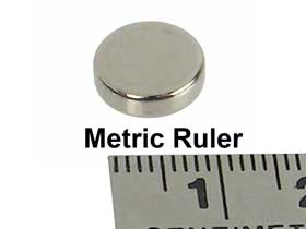 10mm Dia.  X 3mm Neodymium Rare Earth Magnet