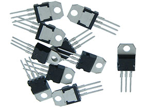 Pack of 10 - 7809, +9V, 1.5A Linear Regulator