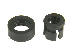 LED 3mm Mounting Clip, Black